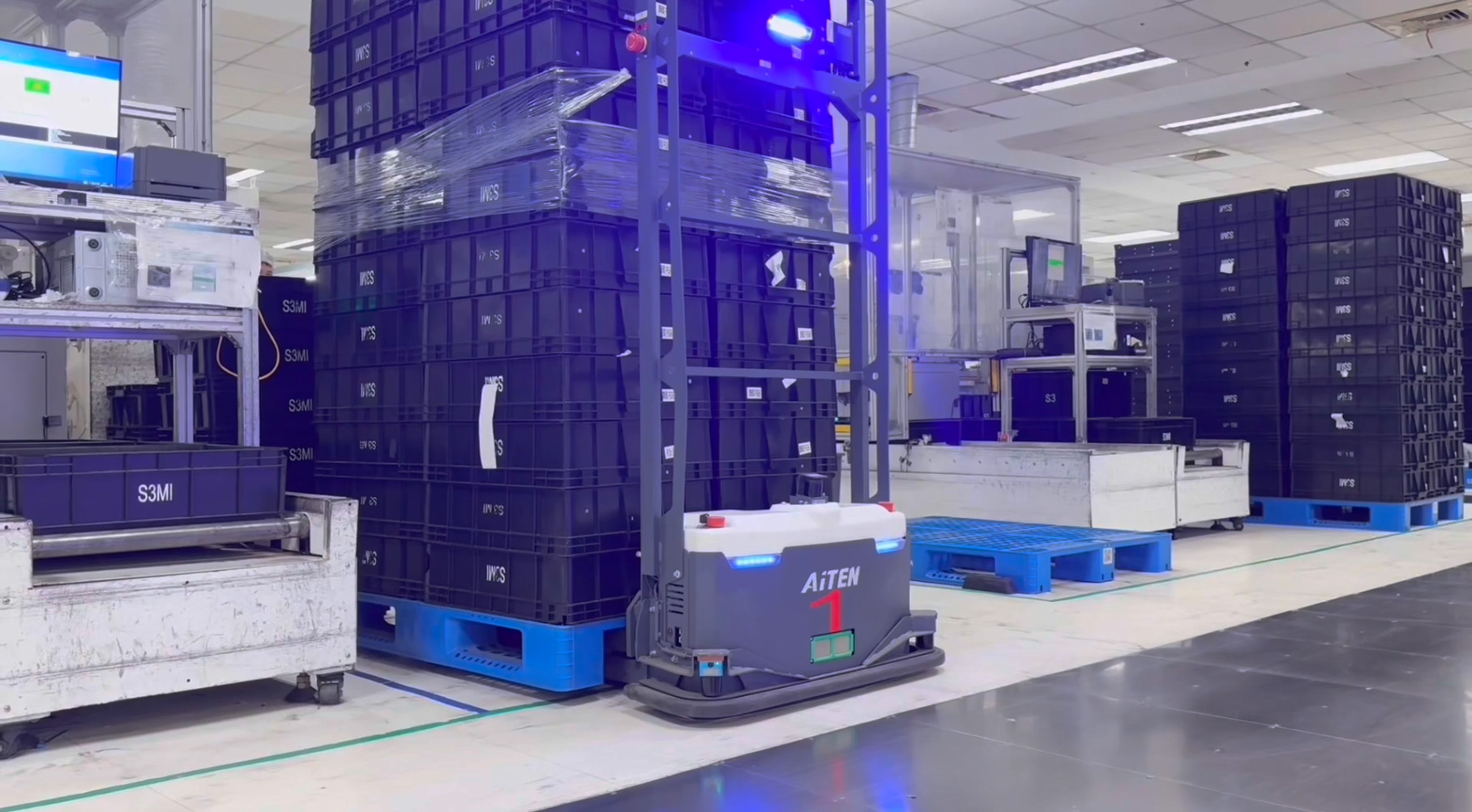 生产线对接、产线配送